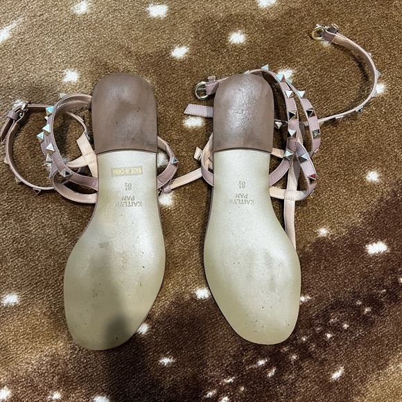 Rock studded Kaitlyn Pan gladiator sandal - Picture 4 of 5